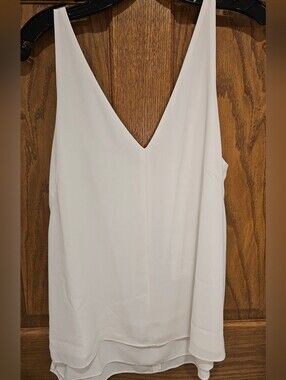 Ted Baker Ivory V-Neck Double Layer Camisole